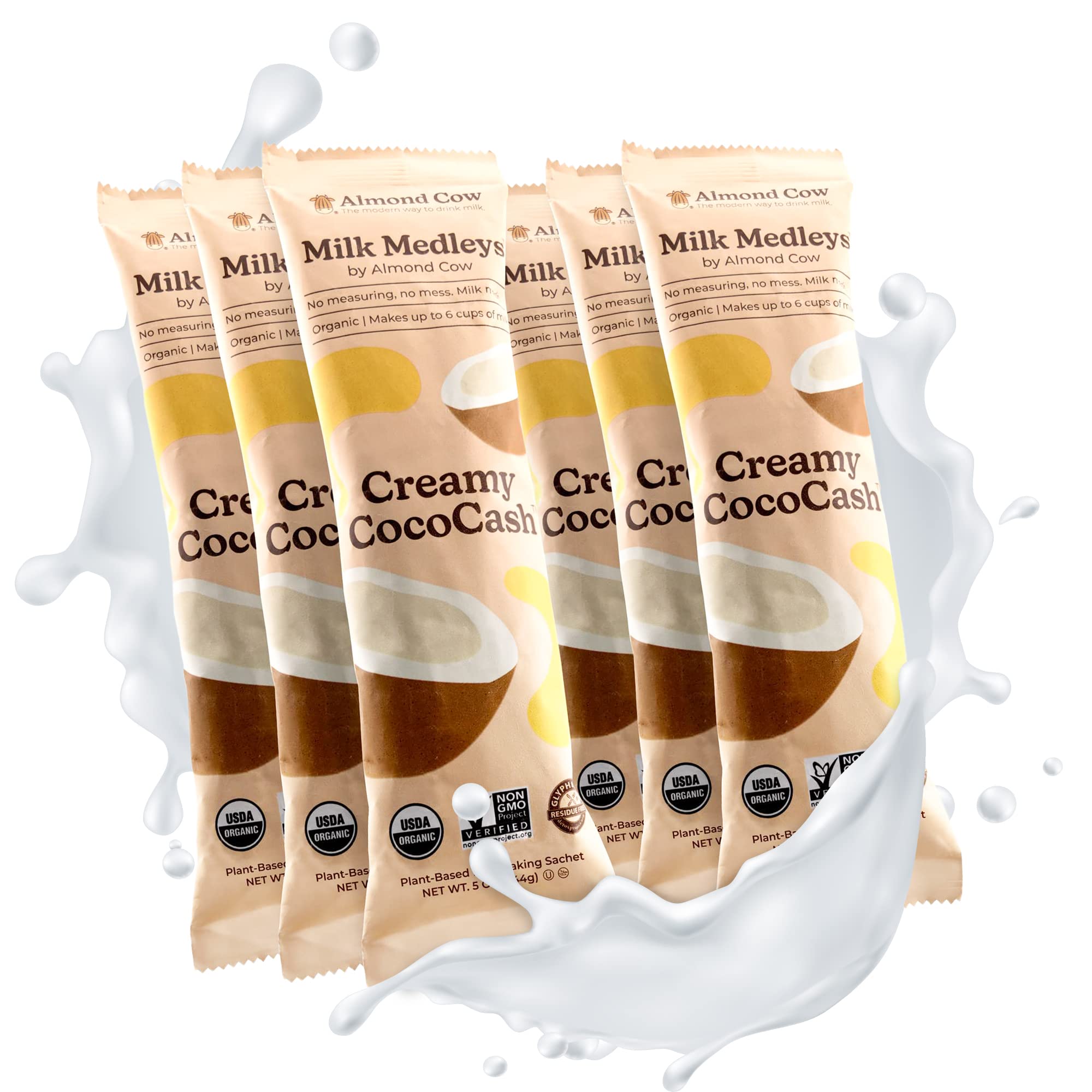 Amazon.com: Almond Cow Creamy CocoCash Milk Medleys, Pre-Measured